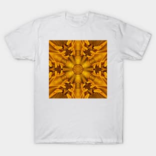 GOLDEN floral fantasy pattern and design T-Shirt